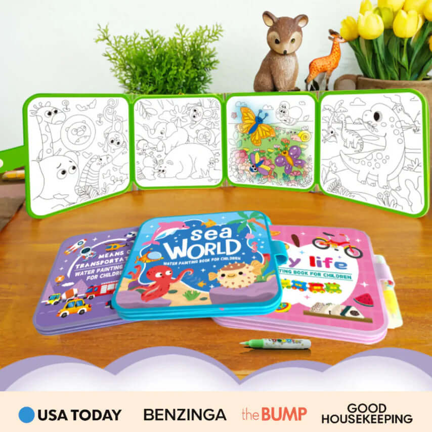 Magic Water Coloring Books™