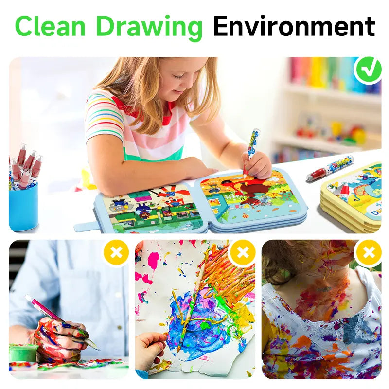 Magic Water Coloring Books™