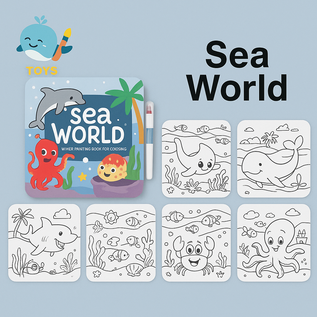 Magic Water Coloring Books™