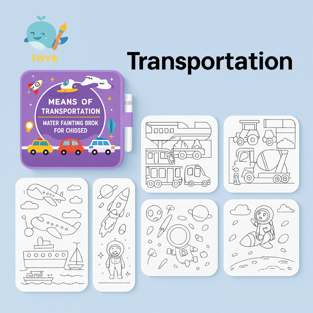 Magic Water Coloring Books™