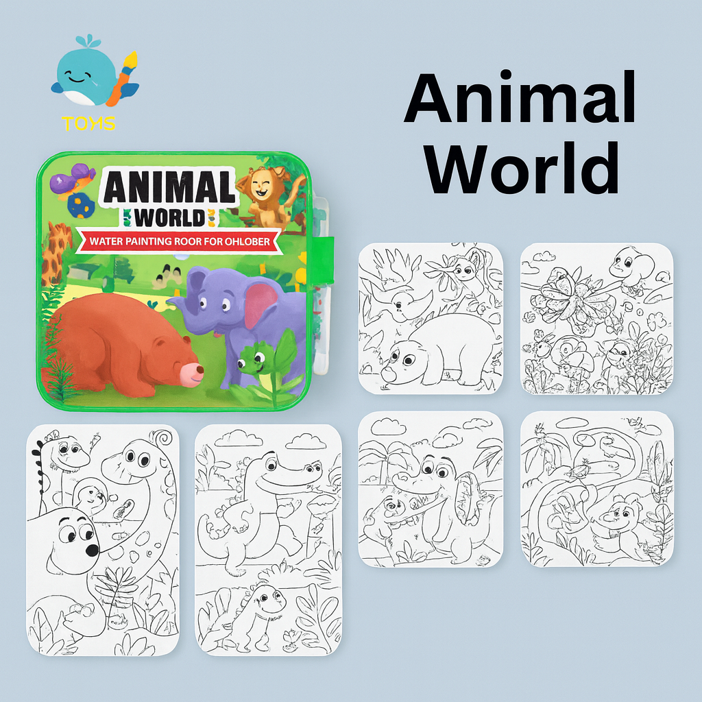 Magic Water Coloring Books™