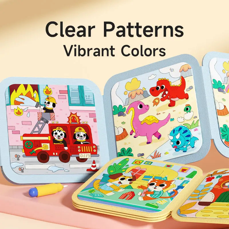Magic Water Coloring Books™