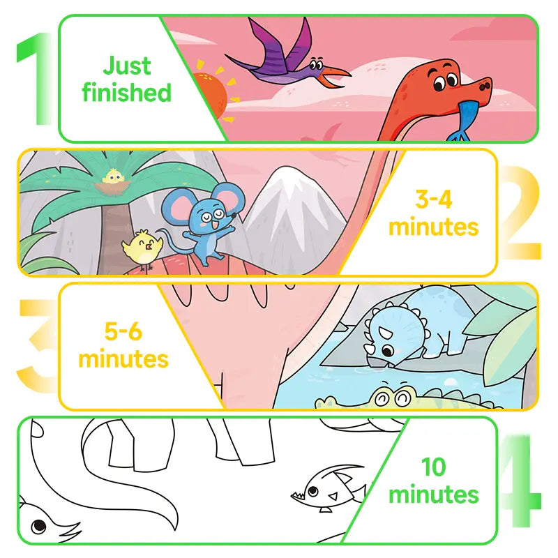 Magic Water Coloring Books™